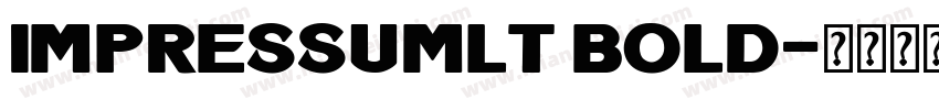 ImpressumLT Bold字体转换